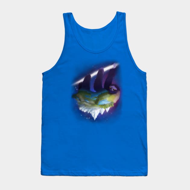 The Worldsloth Tank Top by sparkmark